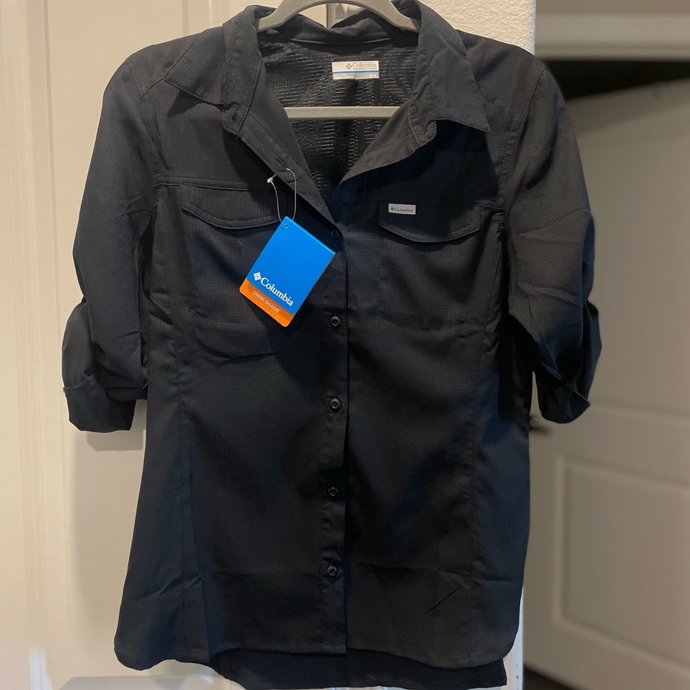 Columbia Women’s Fishing Shirt in Black